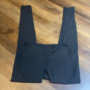 Athleta XXS black low waist leggings